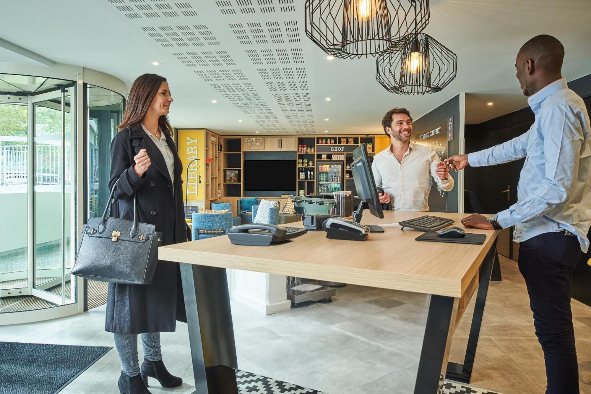 Aparthotel Adagio Access Paris Saint-Denis Pleyel Exterior foto